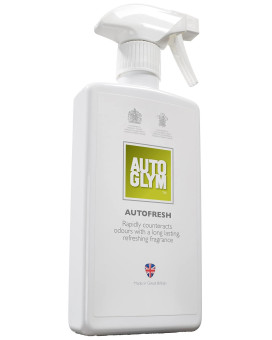 Autoglym Autofresh, 500Ml - Citrus Scented Car Freshener Spray For Long Lasting Freshness On Car Carpets Or Trim Fabric