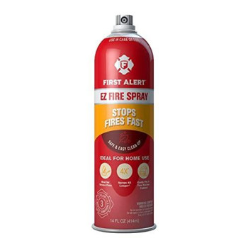 First Alert EZ Fire Spray, Extinguishing Aerosol Spray, AF400