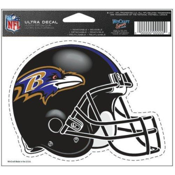 Wincraft Nfl Baltimore Ravens 16762031 Multi-Use Colored Decal 5 X 6