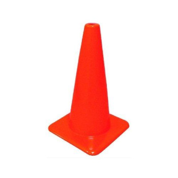 Hy-Ko Products SC-18 Safety Cone Vinyl, 18", Orange