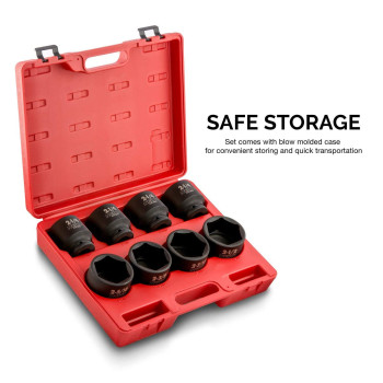 NEIKO 02392A 3/4" Impact Socket Set, 3/4