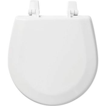 BEMIS TC50TTA 000 MARINE Toilet Seat, Durable Enameled Wood, White