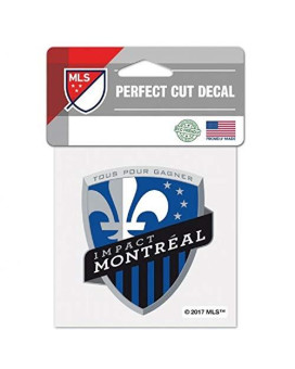 Mls Impact Montreal 4X4 Perfect Cut Color Decal One Size Team Color