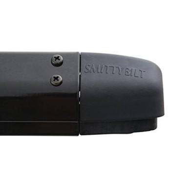 Smittybilt 90104 Windshield Channel For 1997-2006 Jeep Wrangler Tj,Black