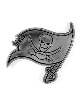 Nfl - Tampa Bay Buccaneers Molded Chrome Emblem