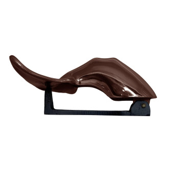 Humpback Whale Tail Door Knocker - Oiled Bronze (Premium Size)