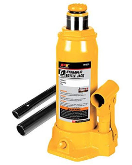 Performance Tool W1625 6-Ton (12,000 lbs.) Heavy Duty Hydraulic Bottle Jack