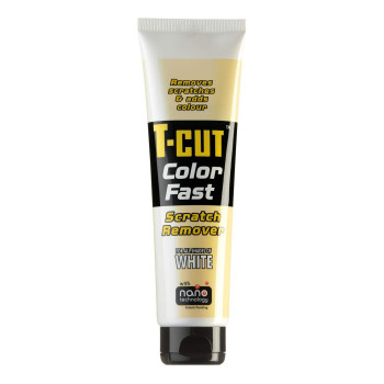 T-Cut Color Fast White Car Wax Polish Scratch Remover Color Enhancer, 53 Oz