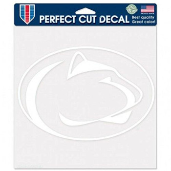 Wincraft Penn State Nittany Lions Ncaa Die Cut Decal 8 X 8 White