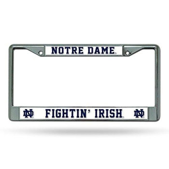 Rico Notre Dame Fighting Irish Chrome Frame, ( 094746098902 )