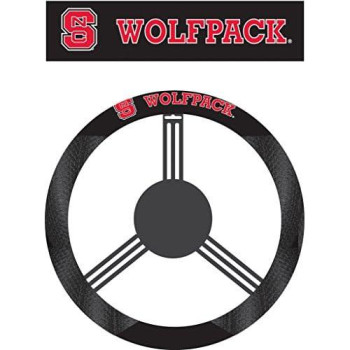 Ncaa North Carolina State Wolfpack Poly-Suede Steering Wheel Cover