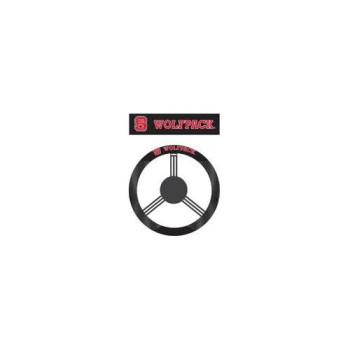 Ncaa North Carolina State Wolfpack Poly-Suede Steering Wheel Cover