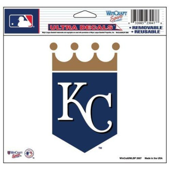 Wincraft Mlb Kansas City Royals 14419071 Multi-Use Colored Decal 5 X 6