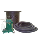 Crawl Space Sump Pump with Kit