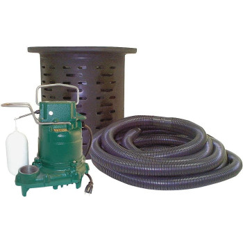 Crawl Space Sump Pump with Kit