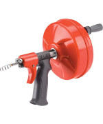 Ridgid GIDDS-813340 41408 Power Spin with AUTOFEED, Maxcore Drain Cleaner Cable, and Bulb Drain Auger to Remove Drain Clogs