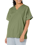 Scrubs For Women Workwear Originals V-Neck Top 4700, Xxs, Olive