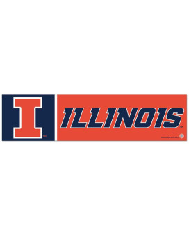 Illinois Fighting Illini Bumper Sticker