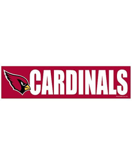 Wincraft Nfl Arizona Cardinals Wcr13386813 Bumper Strip, 3 X 12