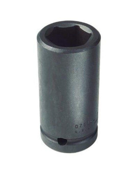 Stanley Proto J07512L 6 Point 3/4" Drive Deep Impact Socket, 3/4"