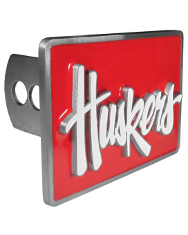 Ncaa Nebraska Cornhuskers Trailer Hitch Cover, Class Ii & Iii