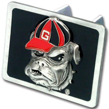 Ncaa Georgia Bulldogs Trailer Hitch Cover, Class Iii