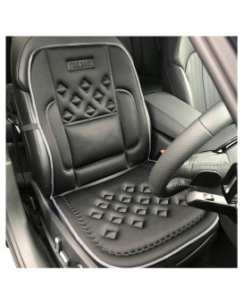 Medipaqa Car Seat Support Cushion Cover - 24 Air-Flow Pockets - 8 Magnets + Back And Side Supports