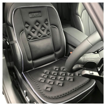 Medipaqa Car Seat Support Cushion Cover - 24 Air-Flow Pockets - 8 Magnets + Back And Side Supports