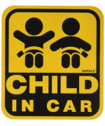 Safety Sign Child In Car Magnet Sticker Outside The Bonded Magnet Sf-33