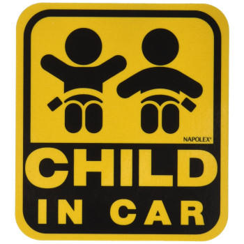 Safety Sign Child In Car Magnet Sticker Outside The Bonded Magnet Sf-33