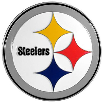 Siskiyou Sports Nfl Pittsburgh Steelers Large Logo Hitch Cover, Class Ii & Iii