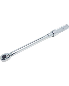 Proto J6012C 3/8" Drive Ratcheting Head Micrometer Torque Wrench,20-100-FT LB