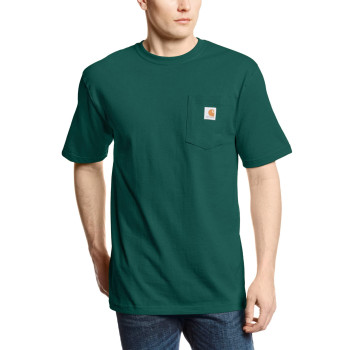 Carharttmensloose Fit Heavyweight Short-Sleeve Pocket T-Shirthunter Greenx-Large Tall