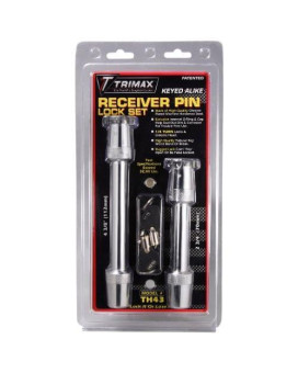 Trimax Th43 4-3/8 And 2-3/4 Keyed Alike Receiver Pin Lock Set
