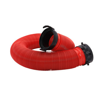 Valterra D04-0113 EZ Coupler 10' RV Extension Hose, Red