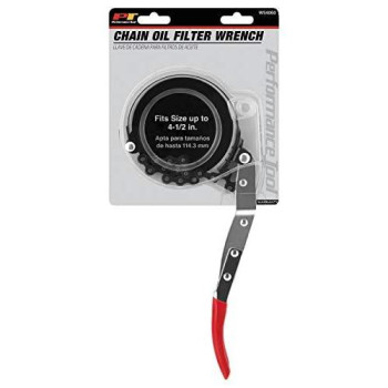 Performance Tool W54060 Chain/Band Filter Wrench, Chain Wrench | 2-3/4 To 4-1/2