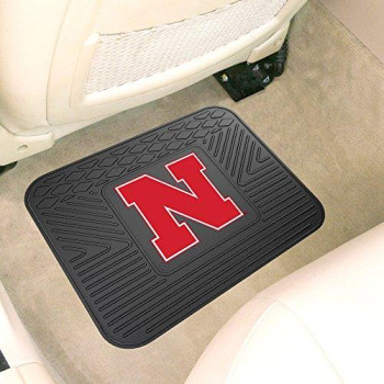 Fanmats Ncaa University Of Nebraska Cornhuskers Vinyl Utility Mat , 14X17