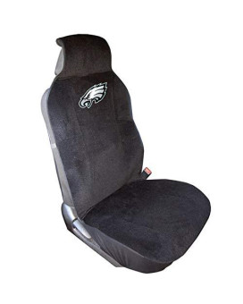 Fremont Die Nfl Philadelphia Eagles Car Seat Cover, Standard, Black/Team Colors