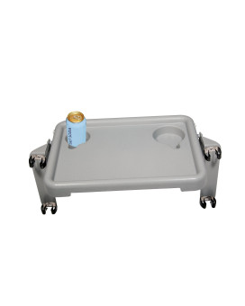 Drive Medical 10125 Walker Tray with Cup Holders, Gray