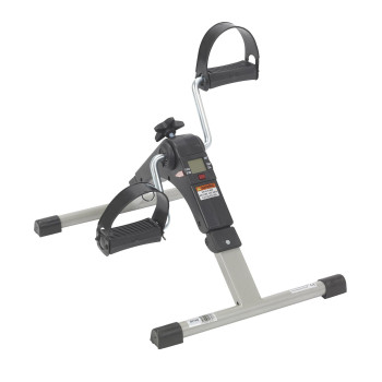 Drive Medical Deluxe Folding Exercise Peddler With Electronic Display , Black Model # Rtl10273