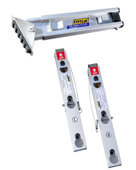 Levelok LL-STB-2QC Ladder Accessories, Chrome