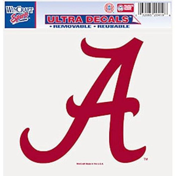 Wincraft Ncaa University Of Alabama 21777081 Multi-Use Colored Decal, 5 X 6