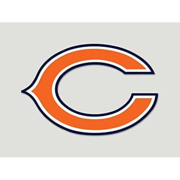 Wincraft Nfl Chicago Bears 80767010 Perfect Cut Color Decal, 8" X 8", Black