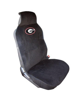 Fremont Die Ncaa Georgia Bulldogs Car Seat Cover, Standard, Black/Team Colors