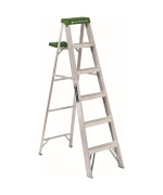 Louisville Ladder 6-Foot Aluminum Step Ladder, 225-Pound Capacity, AS4006