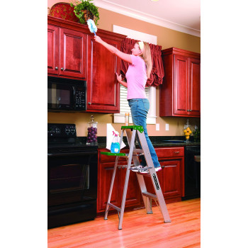 Louisville Ladder 6-Foot Aluminum Step Ladder, 225-Pound Capacity, AS4006