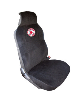 Fremont Die Mlb Boston Red Sox Car Seat Cover, Standard, Blackteam Colors