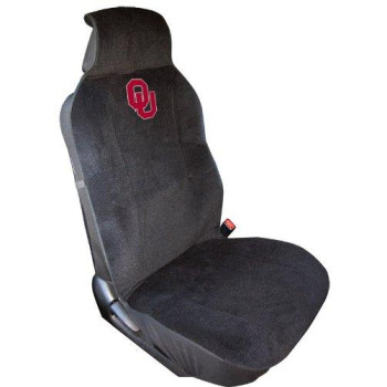 Fremont Die Ncaa Oklahoma Sooners Car Seat Cover, Standard, Blackteam Colors