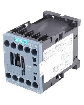 Siemens 3Rt2016-1Ap01 Contactor, 4Kw400V, 1No, Ac 230V, 5060 Hz, 3-Pole, Sz S00 Screw Terminal, White