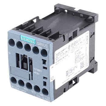 Siemens 3Rt2016-1Ap01 Contactor, 4Kw400V, 1No, Ac 230V, 5060 Hz, 3-Pole, Sz S00 Screw Terminal, White